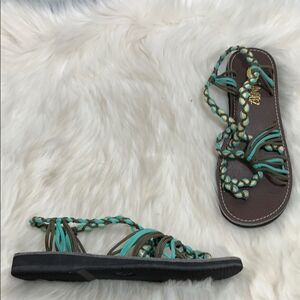 Sandees‎ Imagine Handwoven Sandals Sz 9